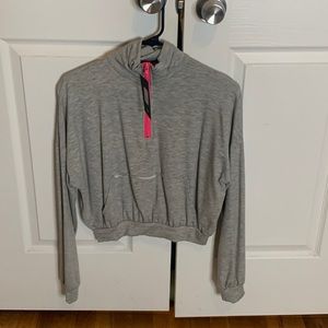 Womens cropped hoodie